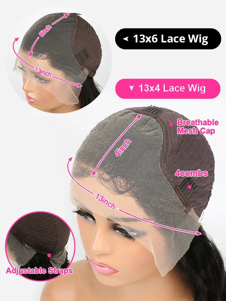 High Density Loose Deep Wave Curly Wigs